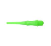 HJIAMA 200 Pezzi Freccette Soft, 27 mm Freccette Punta Plastica 2BA, Ricambio Freccette Professionali Punta Plastica Verde, Freccette per Principianti Amatoriali Freccette
