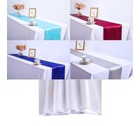 HJIAMA 4 Pezzi Tovaglia, 4 Colori Tovaglie Rettangolare, non Facile Sbiadire Disidratare, Rettangolo Tovaglia per Festa, Formato Fai da Te Disponibile, Perfetto per Famiglia, Banchetto