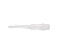 HJIAMA Freccette Soft 200 Pezzi, 27 mm Freccette Punta Plastica 2BA, Ricambio Freccette Professionali Punta Plastica Bianco, Freccette per Principianti Amatoriali Freccette