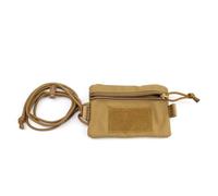 HJIAMA Marsupio da Lavoro, Nylon Cintura porta Attrezzi da Lavoro con Cordino, Porta Attrezzi Marrone Chiaro, per Riporre Monete, Chiavi, Gadget