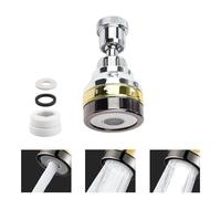 HJIAMA Prolunga Rubinetto, Getto Brezza Aeratore Rubinetto, Tre Modalità Filtro Rubinetto, Ugello per Rubinetto, Risparmio Idrico, Resistente Agli Spruzzi, per Bagno Della Cucina