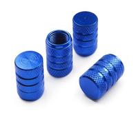 HJIAMIN 4 Pezzi Cappucci Stelo Valvola Pneumatici per BMW X1 2025, Cappucci Antipolvere Auto Cappucci Valvole per Pneumatici con Guarnizione,Blue