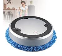 HJJP Aspirapolvere completamente automatico intelligente con ricarica USB, ideale per pulire la polvere con panno asciutto, pavimenti bagnati, moquette, robot tergicristallo lavapavimenti bagnati