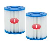 HJKBCLEH Cartuccia Filtro, Compatibile con Bestway, I, Filtro for Vasca Idromassaggio, Compatibile con Flowclear, I, Filtro for Spa, Compatibile con Bestway, Piscina, 58093, P53RX0330000(2PCS)