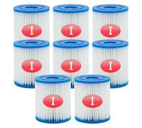 HJKBCLEH Cartuccia Filtro, Compatibile con Bestway, I, Filtro for Vasca Idromassaggio, Compatibile con Flowclear, I, Filtro for Spa, Compatibile con Bestway, Piscina, 58093, P53RX0330000(8PCS)