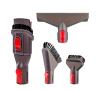 HJKBCLEH Kit di Accessori for Spazzole da 4 Pezzi, Compatibile con Aspirapolvere Dyaon, V15, V11, V10, V8, V7. Pulitore for Materassi, Strumento Combinato, Spazzola Morbida for Spolverare.
