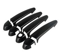 HJKDSZ 4 Pz/set Gloss Nero Maniglia Della Porta Copertura Trim Per E87 E90 E91 E92 E93 F30 X1 X2 X3 X4 X6 ABS Di Plastica Accessori Auto Copertura maniglia porta esterna