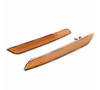 HJKDSZ Luci Catarifrangenti Laterali Paraurti Anteriore Trasparenti Per X6 E71 E72 X5M 2008-2014 63147187087 63147187088 Parti automobili(Left and Right1)