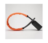 HJKJNBF Bloccasterzo Auto Antifurto,per Audi A3 A4 A5 A6 A7 Q3 Q5 Q7 8Y 2021-2023,Alta Visibilitá e Deterrente, Bloccasterzo,Macchina Accessori,Orange