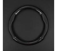 HJKJNBF Coprivolante Auto, per Smart 451 Brabus Smart 453 Two Elegante Accessorio Interni Volante dell’Auto Antiscivolo Decorazione Accessori,C