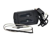 HJKLBGT Kit Pickup per Chitarra Acustica Equalizzatore per Chitarra A 2 Bande Pickup Passivo Controllo del Volume E del Tono con Pickup Piezoelettrico per Chitarra Acustica