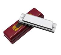 HJKLBGT per Adulti Armonica Armonica a 10 Fori diatonica Blues Harp Armonica in Bronzo fosforoso(BD)