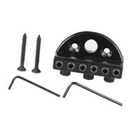 HJKLBGT Set di Dadi di Bloccaggio per Corde per Chitarra A 6 Corde Set di Dadi di Bloccaggio per Corde per Chitarra Elettrica Senza Testa Materiale in Lega di Zinco Guitar Nut Set