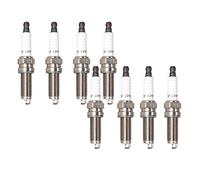 HJLHUIDM 2-8 Pezzi Candela Doppia all'iridio LKR7B9 YR7MPP33 ZXU22HPR8 SXU22HDR8 Compatibile con la Candela 1822A010 LDK7RTII Parti di Automobili Accensione(8 Pieces with Box)