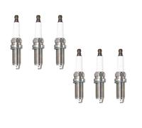 HJLHUIDM 2-8 Pezzi sostituiscono DILFR7K9G VDKH22F Compatibile con Candele Toyota/Lexus 90919-01276 Torch KH7RKII Candele for Auto a Doppio iridio Parti di Automobili Accensione(6 Pieces with Box)