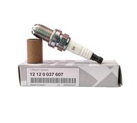 HJLHUIDM 4/6/20 Pezzi Candela all'iridio 12120037607 BKR6EQUP Compatibile con BMW E46 E39 E83 E36 E63 E53 M54 M62 Z3 320 528 E38 E65 E34 BKR6EQUP Parti di Automobili Accensione(4PCS)