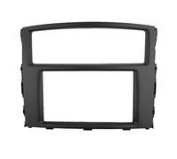 HJLHUIDM Mascherina di ricambio per auto, doppio DIN, compatibile con Mitsubishi Pajero Shogun Montero Radio DVD Stereo Panel Dash Montaggio Trim Kit Cornice Frontale Interni Auto