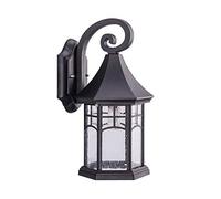HJLJKG Esterni Lampada da Parete in Alluminio Impermeabile IP65 Apparecchio Illuminazione per balconi, Cortili, Ville, muri Cinta, corridoi Negozi Attacco E27 [Classe di efficienza energetica A+]