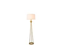 HJLJKG Floor Lamp Tripod Floor Lamp - Indoor Standing Light for Living Room and Bedroom - Contemporary Stand with Fabric Shade (Not Included) Standing Light (Colore: C)