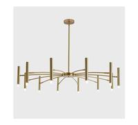 HJLJKG Lampada a Sospensione, Lampadario Moderno a LED Grande Nero - Plafoniera sospesa Sputnik della metà del secolo a 24 luci, Lampade a Sospensione contemporanee V-intage, Lampadario Industriale