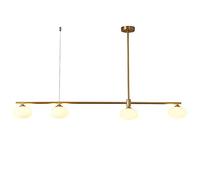 HJLJKG Lampada a Sospensione, Sputnik in Ottone Spazzolato Lampadario Moderno in Metallo G4 Art Deco Sala da Pranzo Illuminazione a Sospensione Industriale V-intage Ottone Dorato Plafoniera sospesa