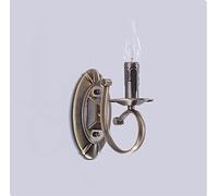 HJLJKG Lampada da Parete Vintage a Candela, Applique da Parete in Metallo per Fattoria, Applique da Bagno, Illuminazione da Parete, lampade da Parete Moderne per Bagno, Camera da Letto, Scala,