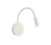 HJLJKG Lampada moderna luce lettura sul comodino, parete cablata con interruttore, apparecchio illuminazione testiera LED, applique flessibili a collo di cigno per camera da letto ufficio studio hotel