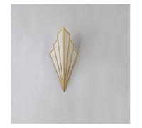 HJLJKG Lampade a Parete a LED a Forma di Diamante Minimalista Moderna Lumo da Parete Interno Compatibile con la Camera da Letto SORAMA del SCONCIO Decorativi б, Moderni applice a Parete (Colore: Oro,