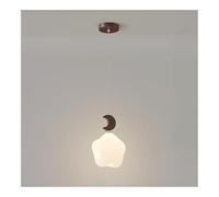 HJLJKG Lampadella acrilica a Forma di Stella da 7,8 ", Moderna Luce a sospesa e Lampada a Sospensione con Attrezzatura da Monte a Parete e Temperatura Tricolore per Sala da Pranzo e Soggiorno