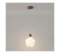 HJLJKG Lampadella acrilica a Forma di Stella da 7,8 ", Moderna Luce a sospesa e Lampada a Sospensione con Dispositivo di Montaggio a Parete e Temperatura Tricolore per Sala da Pranzo e Soggiorno