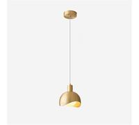 HJLJKG Lampadina di Pianta Copper Cuore per Casa Decorazione Sala Pranzo e Camera Elettrica Chandelier (Giallo)