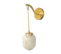 HJLJKG Lanterna Creativa Moderna e Semplice Applique da Parete|Luci da Parete di Lusso per Soggiorno sul Retro|Decorazione dell'hotelApparecchio di Illuminazione Lampada da Parete per Comodino