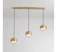 HJLJKG Luce a Pendenza Moderna da Pianale per Stanze Estetiche, Sistemi di Luminosità Multifunzionali con Acconto Facile da Cambiare, Finestra in Brass