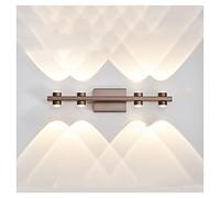 HJLJKG Luce da Parete Verso Il Basso, funce Moderne Interne, Illuminazione Decorativa per Il Bagno di vanità, 3000k, 3000k Lampade a LED Opaco per la Camera da Letto del soggio