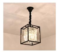 HJLJKG Moderno lampadario in Sala da Pranzo Nera/Oro Lampada Hanning Decorazione per la casa di Lusso Isola Il lampadario rettangolo, Lampada a Parete