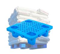 HJLKDYM Bancali in Plastica, Tappetino per Griglia Stoccaggio Impermeabile, Pallet Pavimento Impilabili Leggeri per Magazzino Supermercato, Ristorante(60x60x12cm)