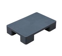 HJLKDYM Pallet in Polietilene Annidabili, Pallet da Pavimento, Pallet in Plastica per Ristoranti Cucine Negozi Supermercati Cantine Stoccaggio Magazzino(Grey,60x40x12cm)