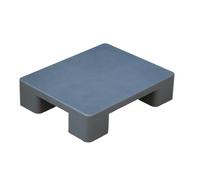 HJLKDYM Pallet in Polietilene Annidabili, Pallet da Pavimento, Pallet in Plastica per Ristoranti Cucine Negozi Supermercati Cantine Stoccaggio Magazzino(Grey,50x40x12cm)
