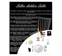 HJNAOKGWHQ Military Tribute & Remembrance Canvas - Memorial Day Wall Art Honoring Service and Sacrifice - Patriotic Home Décor for Family, Veterans, or Supporters(Unframed,08x12inch(20x30cm))