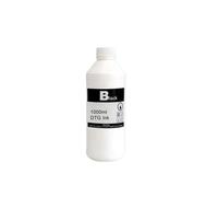hJNGdU 1000 ml di inchiostro di pigmento tessile bianco per stampanti compatibili tra cui L800 L805 L1800 R1800 R1900 F2000 1390 4720 I3200 F2100 DX5 DX7 e macchine DTG(1PC Black)
