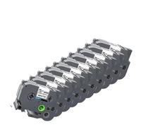 hJNGdU 10pk TZE S261 Etichetta compatibile Tack Tack Acrilic Adesive Works with TZE Etichetta come PTP910BT PT3600