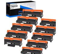 hJNGdU 1pk 2pk 4pk 10pk cartuccia compatibile cartuccia per TN830 TN830xl funziona con stampanti MFC-L2807DW HL-L2465DW DCP-L2640DW HL-L2405W(2PK)