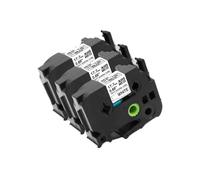 hJNGdU 3pk 6pk Riflettimento del tubo di restringimento di calore Compatibile con HSE-231 HSE-2111 HSE-631 6-24 mm per PT-E550W E300 E500 P750WVP P900 P950W e modelli simili(18mm white 3pk)