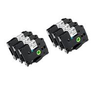 hJNGdU 3pk 6pk Riflettimento del tubo di restringimento di calore Compatibile con HSE-231 HSE-2111 HSE-631 6-24 mm per PT-E550W E300 E500 P750WVP P900 P950W e modelli simili(12mm white 6pk)