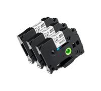 hJNGdU 3pk 6pk Riflettimento del tubo di restringimento di calore Compatibile con HSE-231 HSE-2111 HSE-631 6-24 mm per PT-E550W E300 E500 P750WVP P900 P950W e modelli simili(12mm white 3pk)