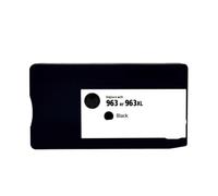 hJNGdU 963xl 963 Cartuccia a inchiostro Compatibile con OfficeJet Pro 9010 9012 9013 9014 9015 9016 9019 9020 9022 9023 9025 9027 9028 Sostituzione delle stampanti per 963xl 963 cartuccia ink(Black)