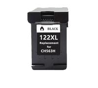 hJNGdU Cartuccia di inchiostro 122xl rigenerabile compatibile per deskjet 122 1510 2050 1000 1050 1050a 2000 2540 3000 3050 3052A Stampanti(1BK)