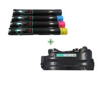 hJNGdU Pacchetto combinato a 4 colori toner con bottiglia di toner di scarto funziona con c7000 stampante nero 10700 pagine e colori 10100 pagine 106r03757 106r03758 106r03759 106r03760