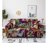 HJOSWVNS Copridivano 3 Posti Animale Tropicale Verde Copridivano Con Penisola Altamente Elastico Poliestere Spandex Copri Divano Universale Divano Letto Angolare per Soggiorno