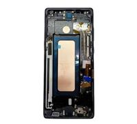 HJQFVASQ for Note8 N950F N950U N950W N950FD TFT Display LCD Touch Screen Digiziter Assembly con Cornice Display LCD(Blue with Frame)